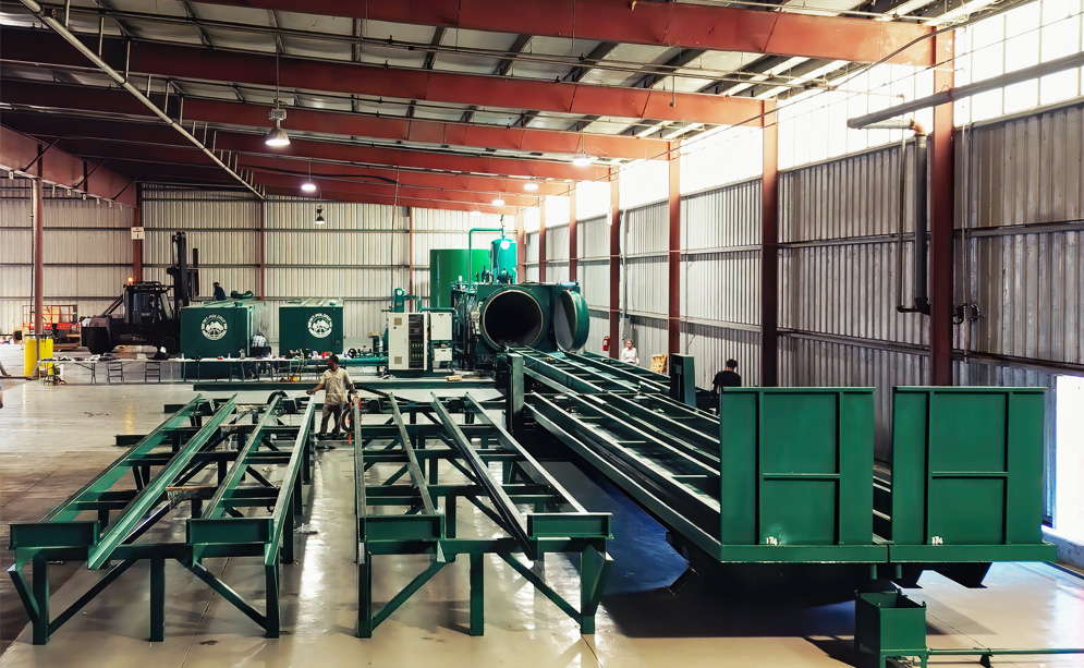 IWT-Moldrup industrial wood impregnation plant, installation 2311
