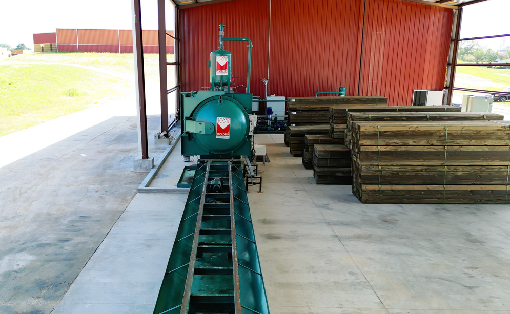 IWT-Moldrup industrial wood impregnation plant, installation 2204