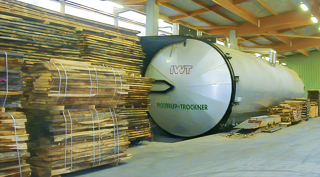 Moldrup-SSV vacuum drying plant installation