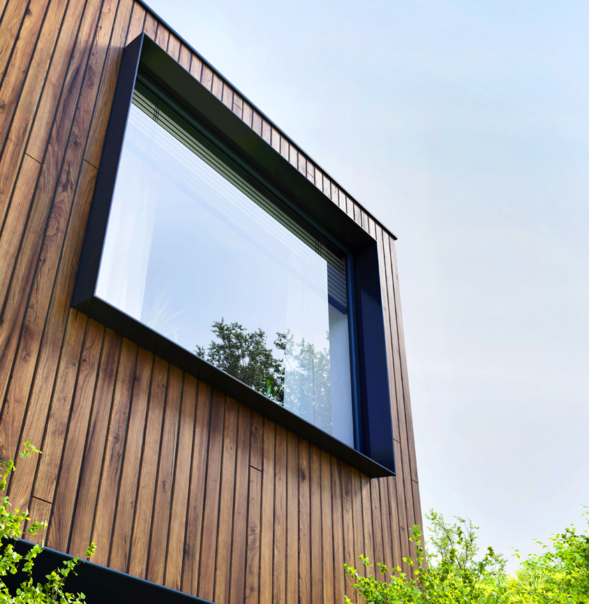 Thermally modified wood application featured by IWT-Moldrup