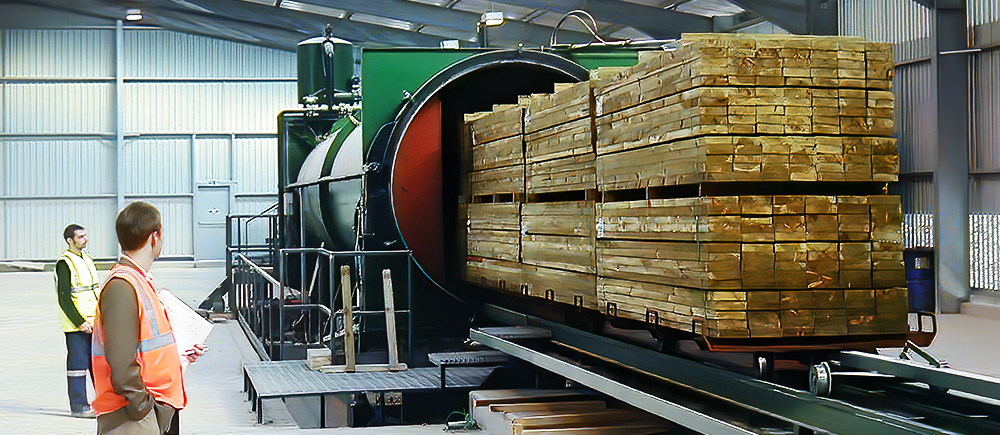 IWT-Moldrup vacuum-pressure wood impregnation plant